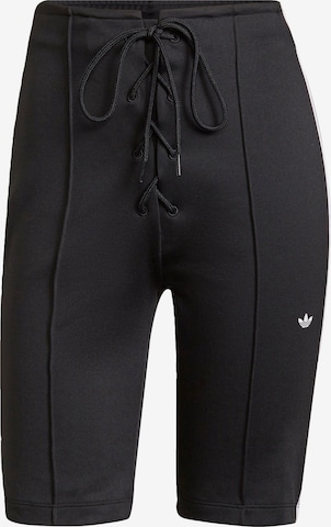 ADIDAS ORIGINALS Skinny Pants in Black: front