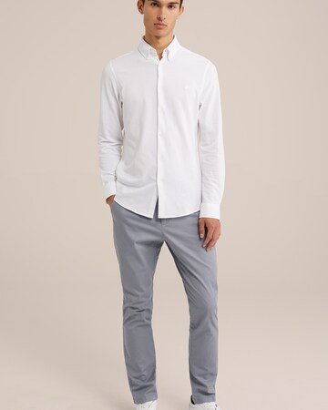 WE Fashion Slim fit Chino trousers in Blue