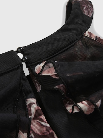 bonprix Kleid in Schwarz