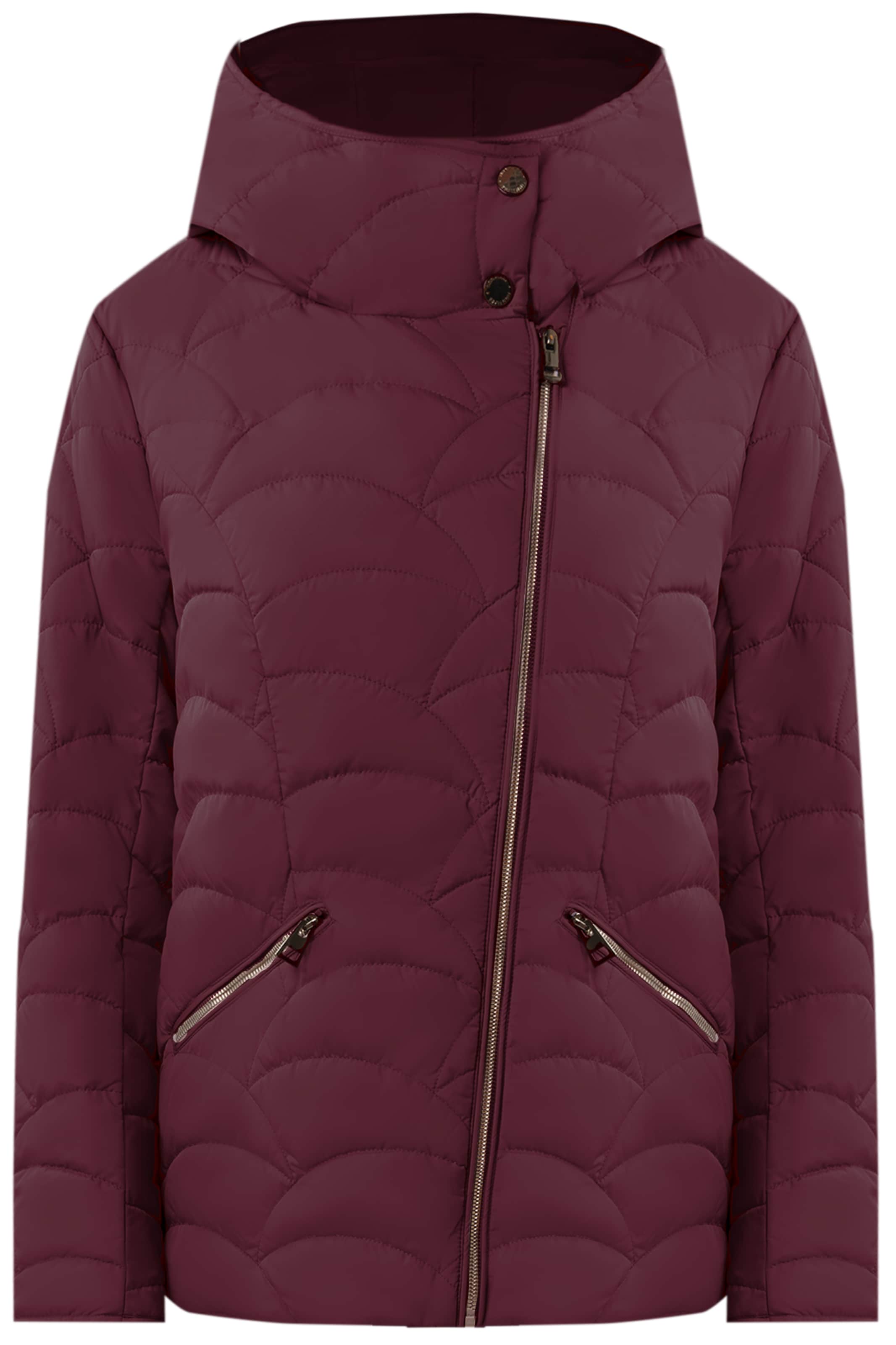 Finn Flare Steppjacke in XXL in dunkelrot, Produktansicht