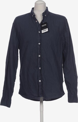 Kronstadt Button Up Shirt in M in Blue: front
