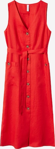 Robe d’été 'SAUSALIT' MANGO en rouge : devant