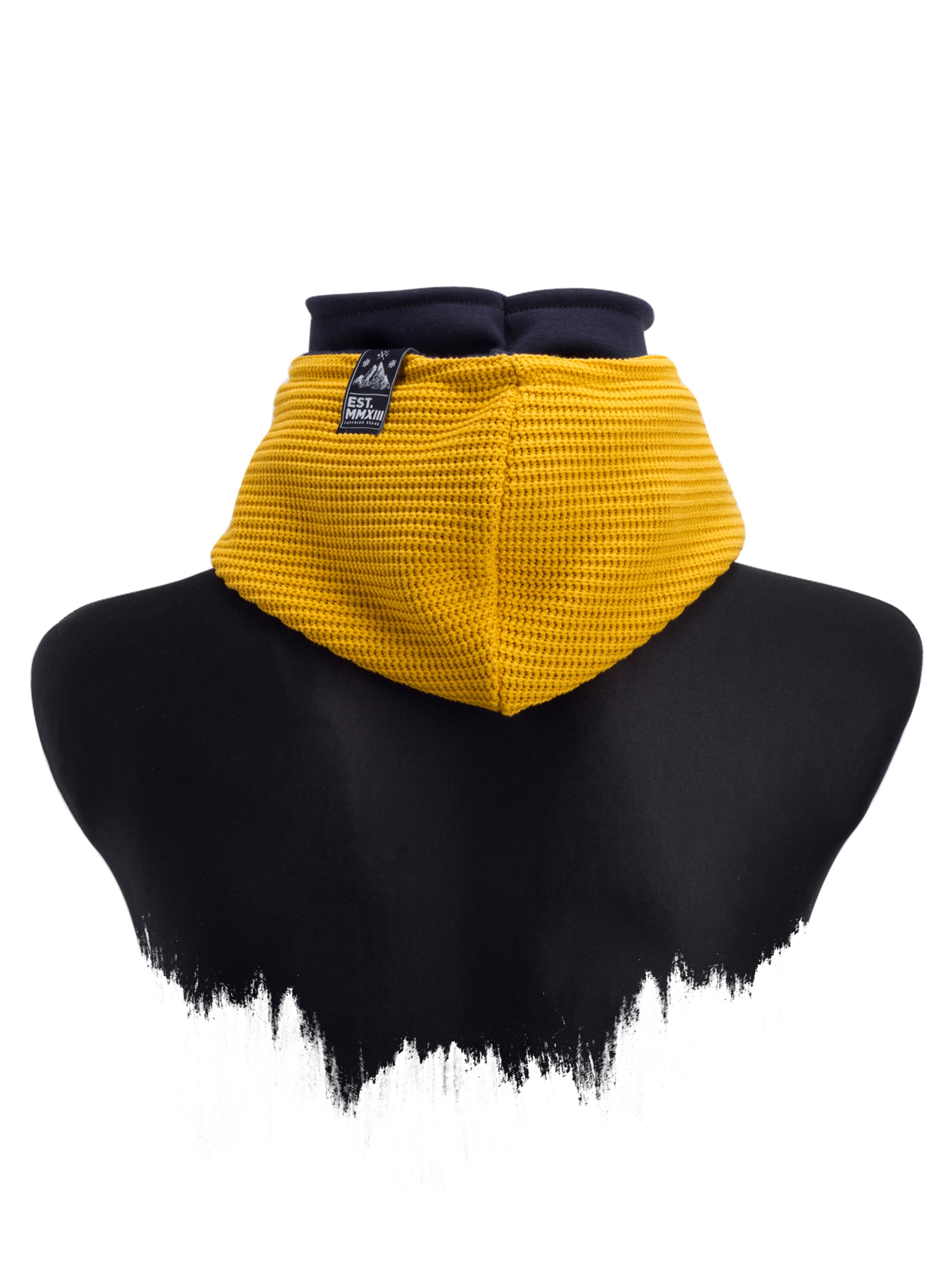 Manufaktur13 Schal 'Hooded Loop' in Gelb