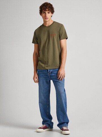 Pepe Jeans T-Shirt 'Craig' in Grün