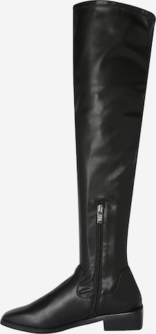 STEVE MADDEN Overknees 'EXPEDITE' i svart