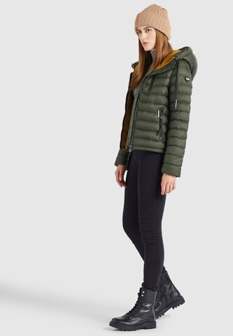 Veste d’hiver ' Lovina ' khujo en vert