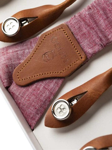 FAFIGO Suspenders 'Zio Luigi' in Purple