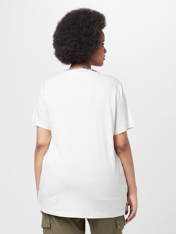 Esprit Curves قميص بلون رمادي