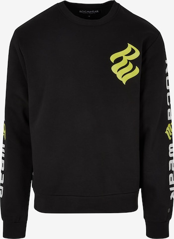 ROCAWEAR Sweatshirt in Black: front