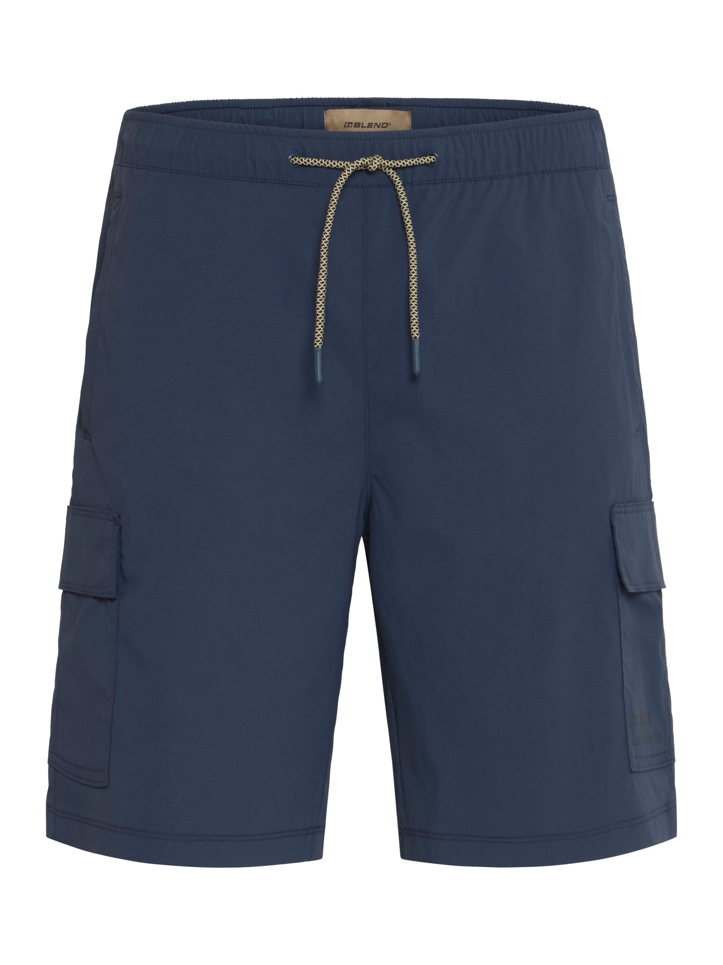 BLEND Cargoshorts ' BHEDGAR CARGO ' in Blau: Vorderseite