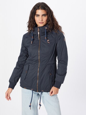 Ragwear Tussenparka 'DANKA' in Blauw: voorkant