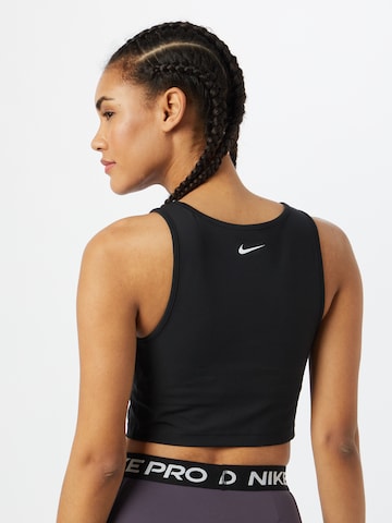 NIKE Sportovní top – černá