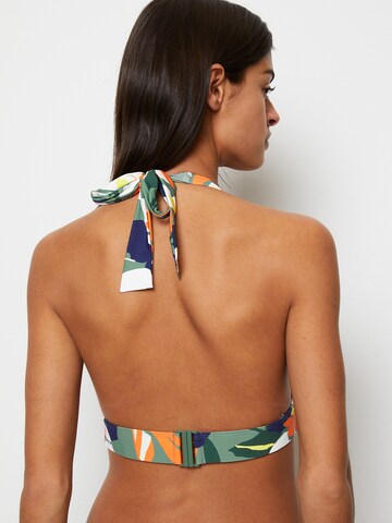 Marc O'Polo Triangle Bikini top ' Prints ' in Mixed colours