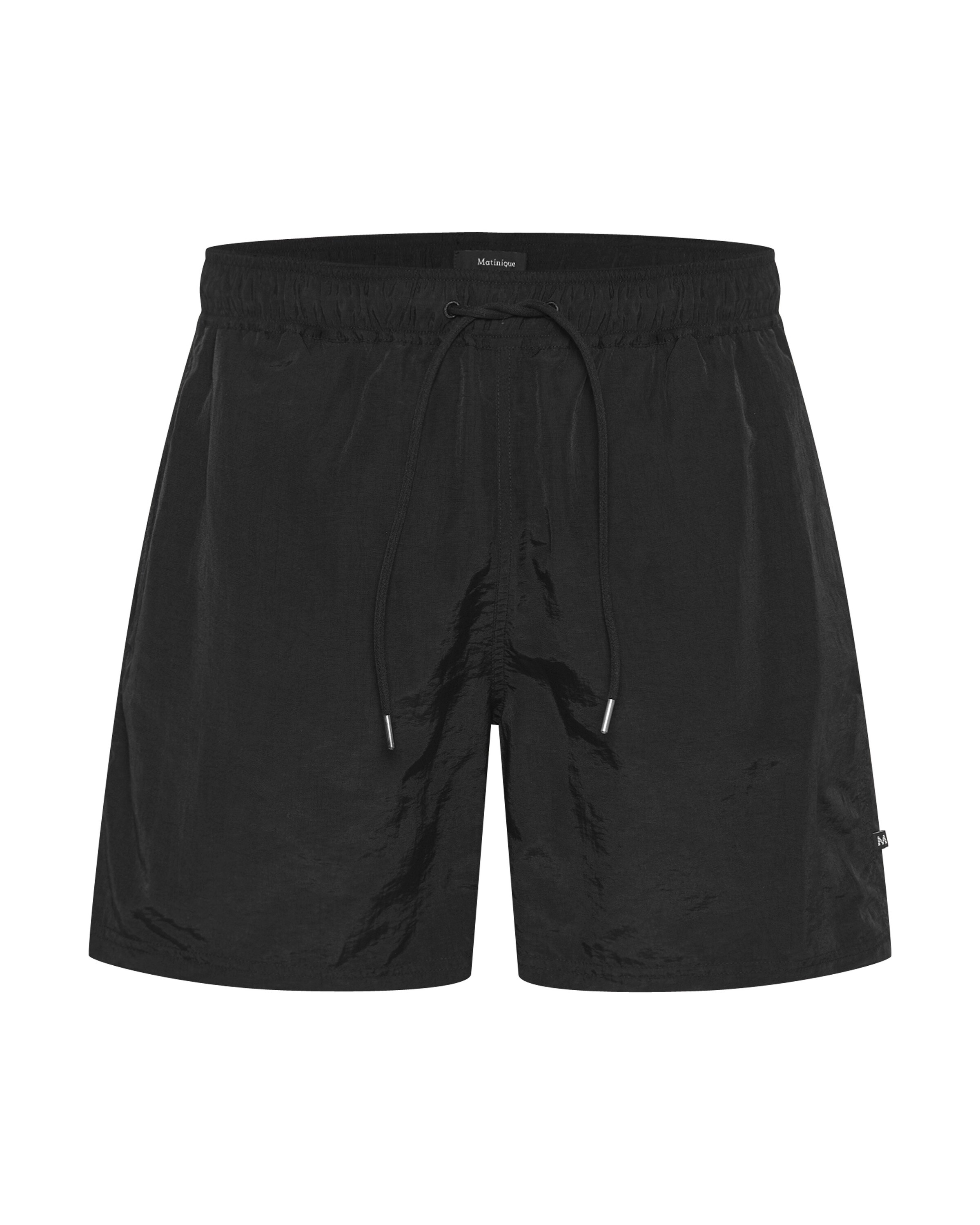 Shorts de bain 'Solid Swim' Matinique en noir : devant