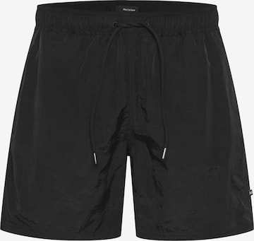 Shorts de bain 'Solid Swim' Matinique en noir : devant