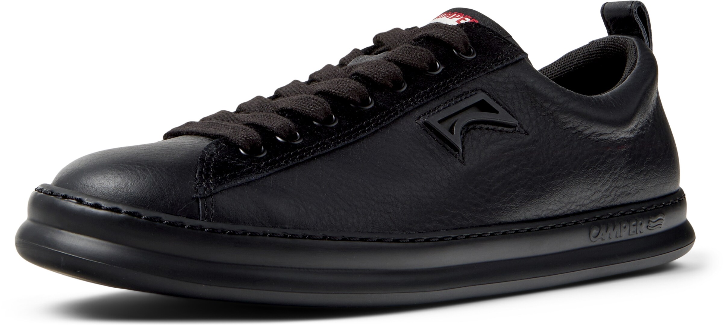 Baskets basses 'Runner Four' CAMPER en noir : devant