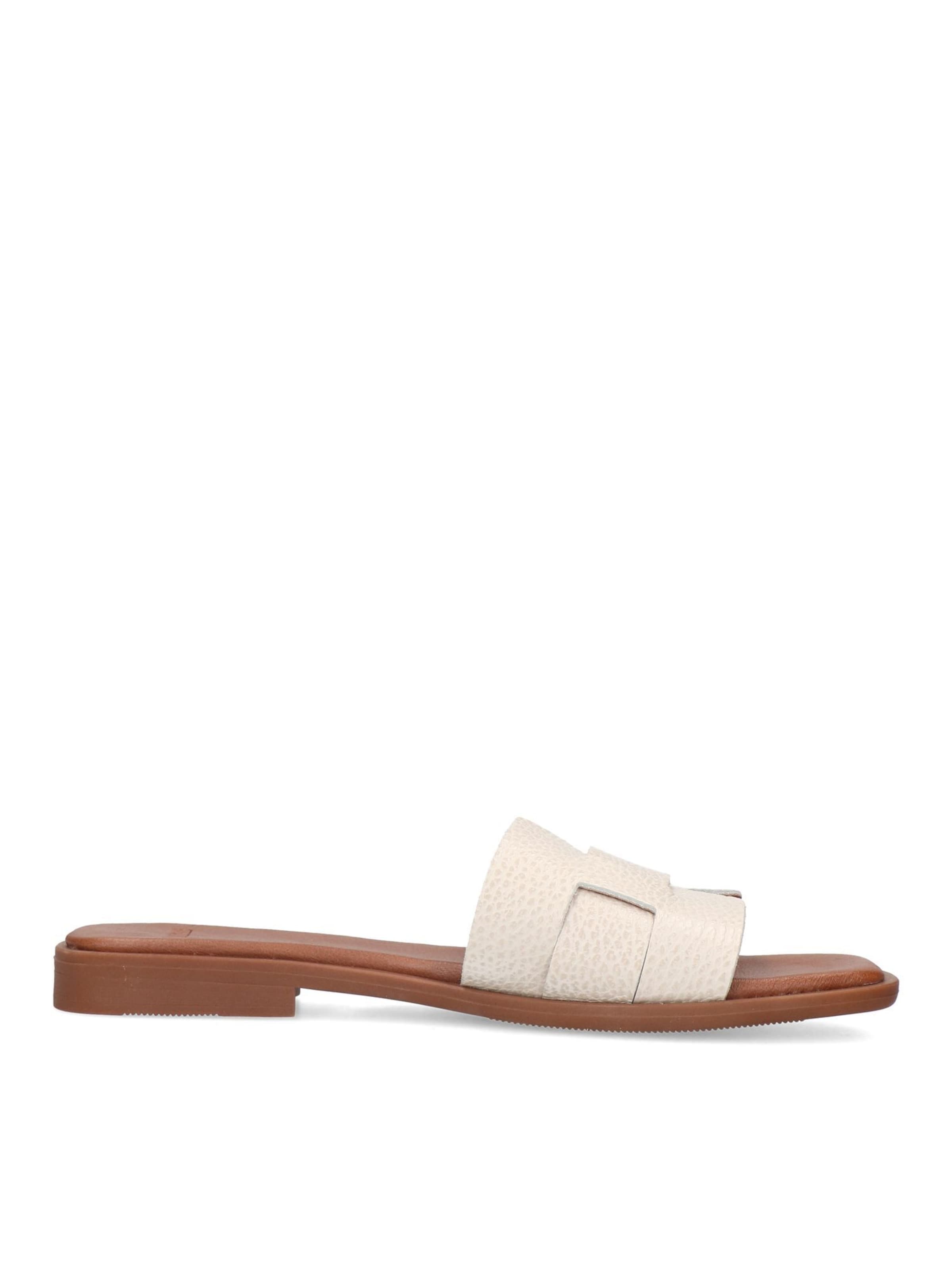 MANFIELD Pantolette in Weiß