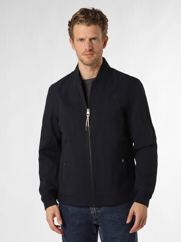 FYNCH-HATTON Between-Season Jacket in Blue: front