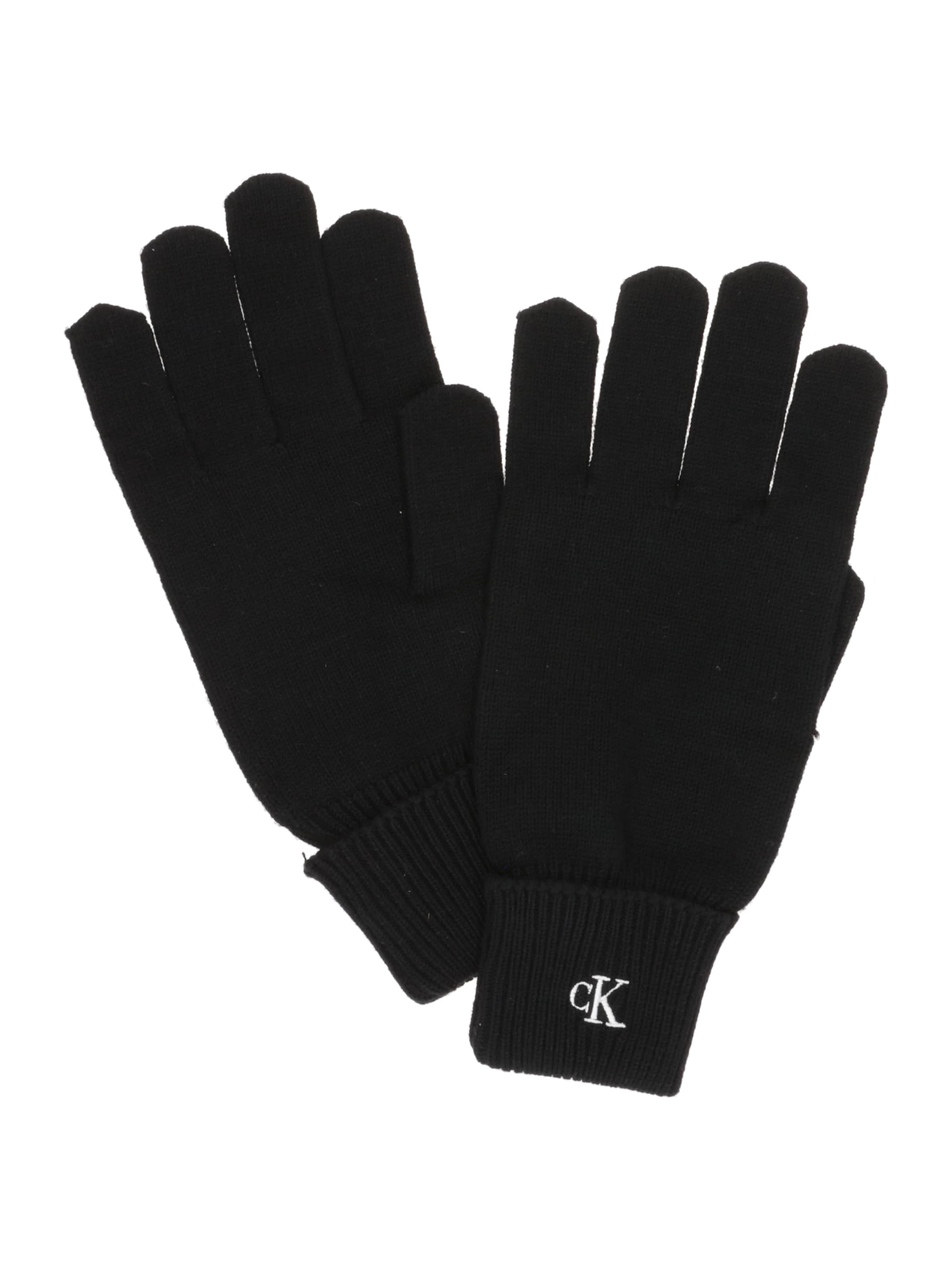 Gants Calvin Klein en noir : devant