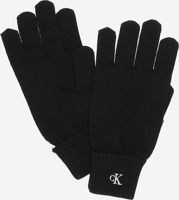juoda Calvin Klein Pirštuotos pirštinės: priekis