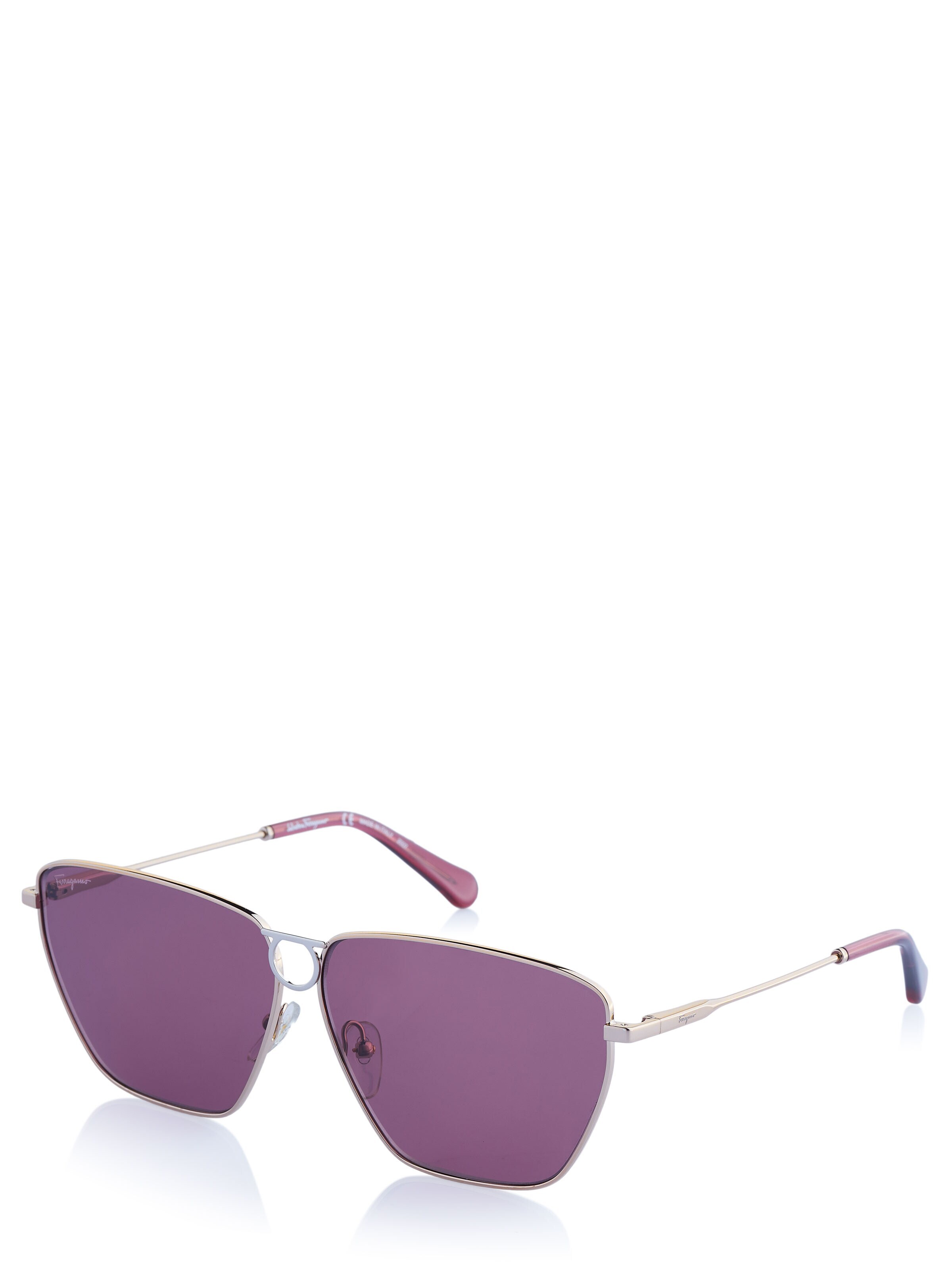 Occhiali da sole 'Ferragamo Sonnenbrille' di FERRAGAMO in oro