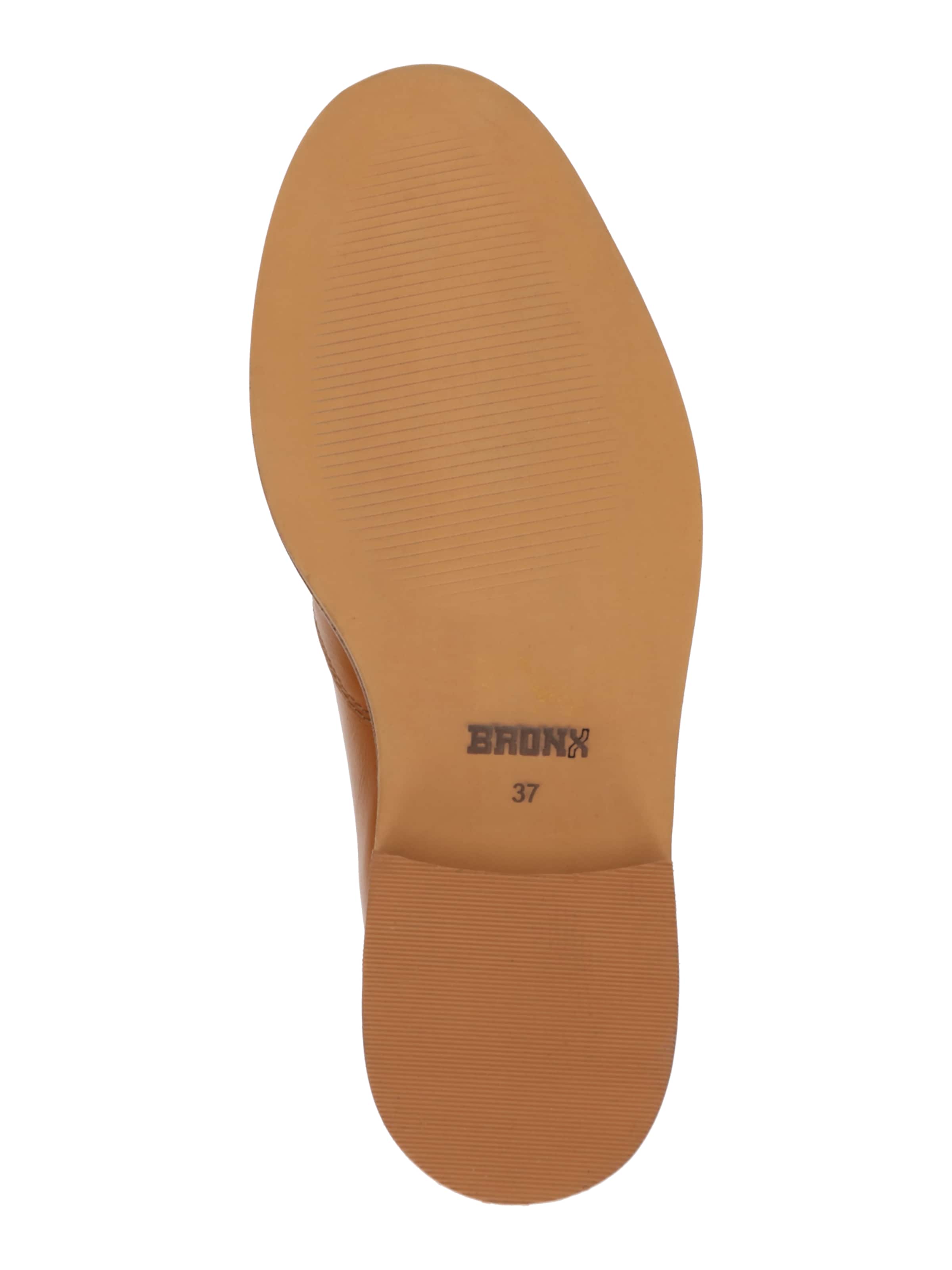 BRONX Classic Flats 'Next-Wagon' in Brown: bottom