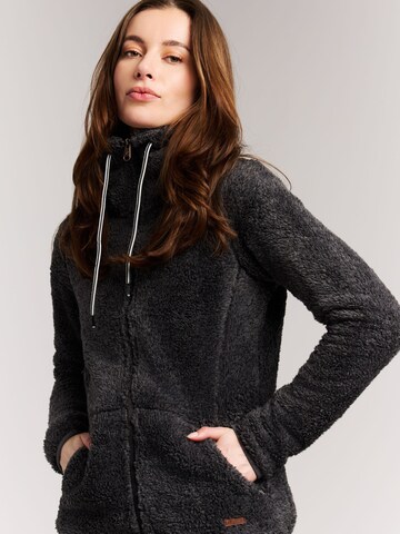 PROTEST Fleece Jacket 'RIRI' in Grey