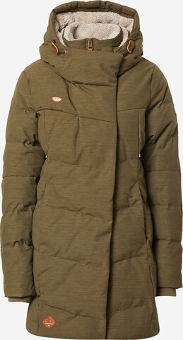 Manteau d’hiver 'Pavla' Ragwear en vert : devant