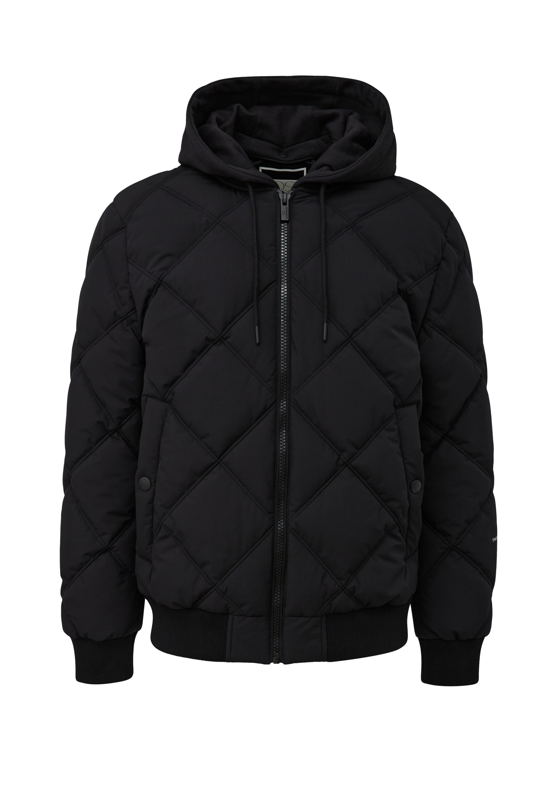 Veste d’hiver QS en noir : devant