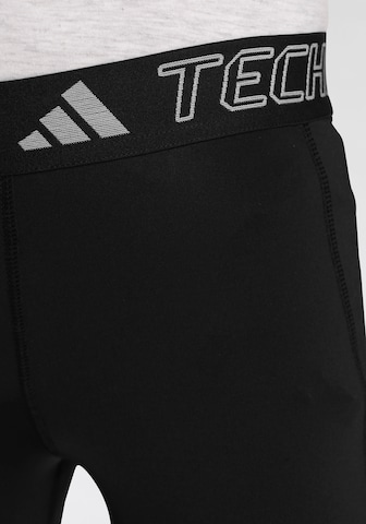 ADIDAS SPORTSWEAR Skinny Sportovní kalhoty 'Aeroready Techfit Long' – černá