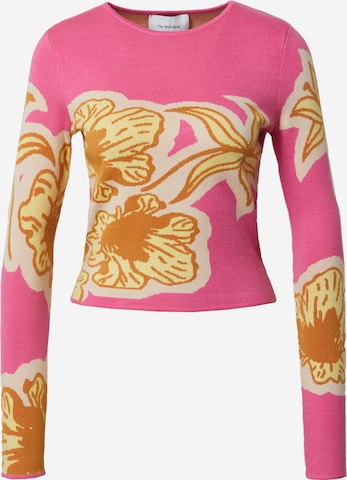 The Wolf Gang Pullover 'HIBISCUS INTARSIA' in Pink: predná strana