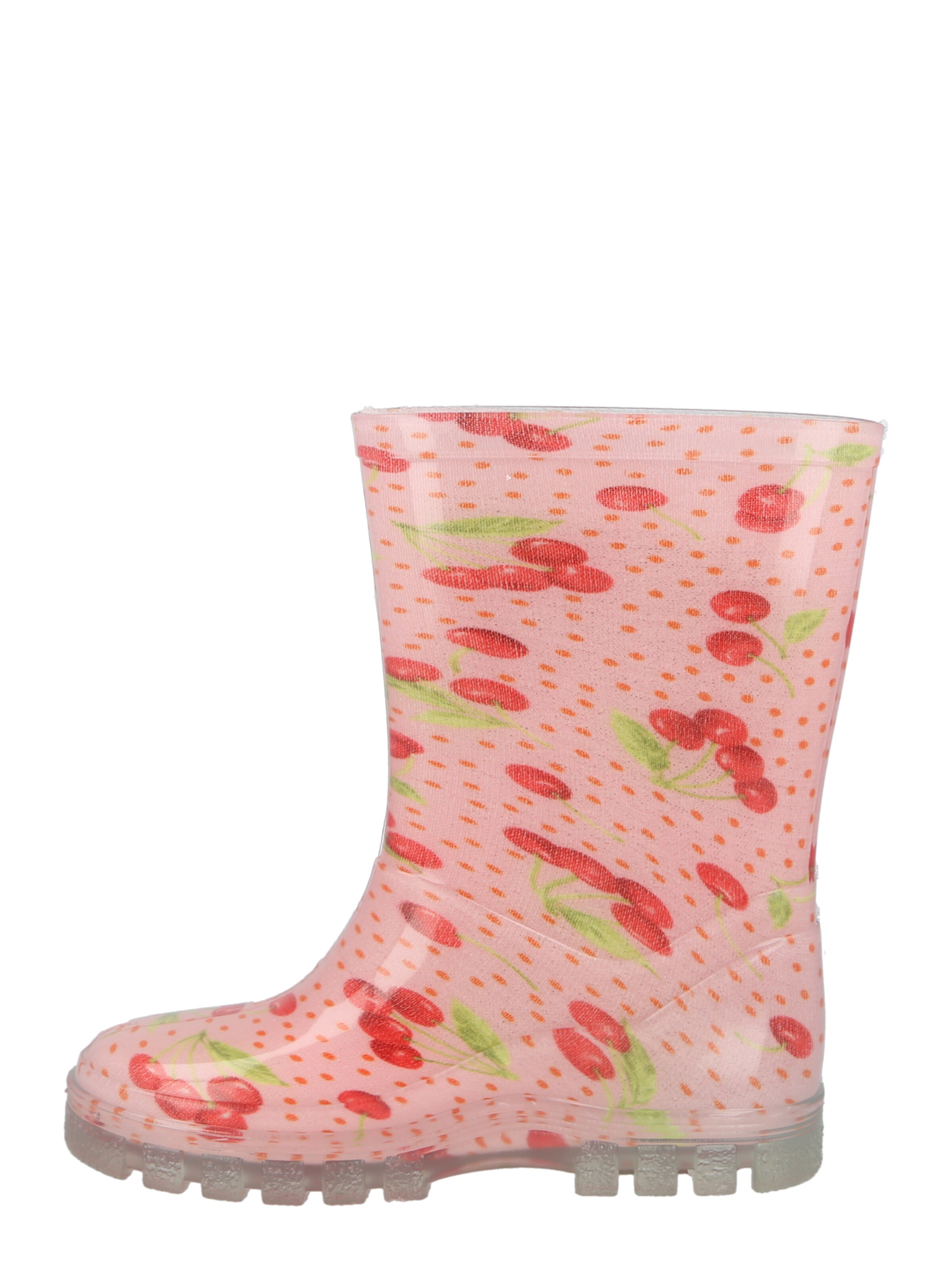 BECK Gumové holínky 'Kirschen' – pink