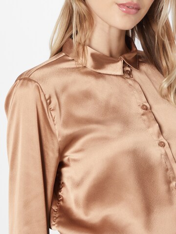 JDY Bluse 'Fifi' in Bronze