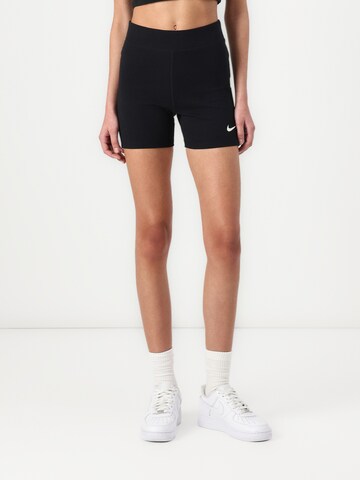 Nike Sportswear Skinny Pajkice 'CLSC' | črna barva: sprednja stran