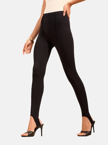 Skinny Leggings di Friends Like These in nero: frontale