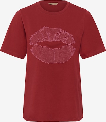 T-shirt 'CUEmba Gith' CULTURE en rouge : devant