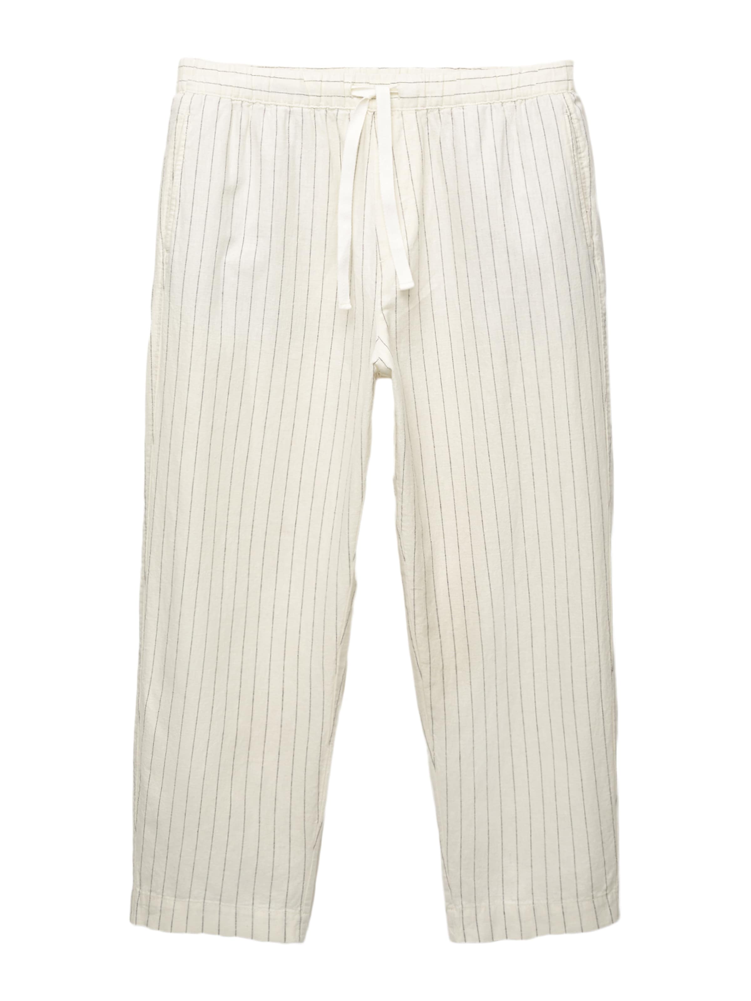 Pull&Bear regular Bukser i hvid: forside