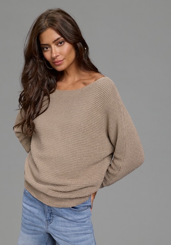 LAURA SCOTT Sweater in Gold: front