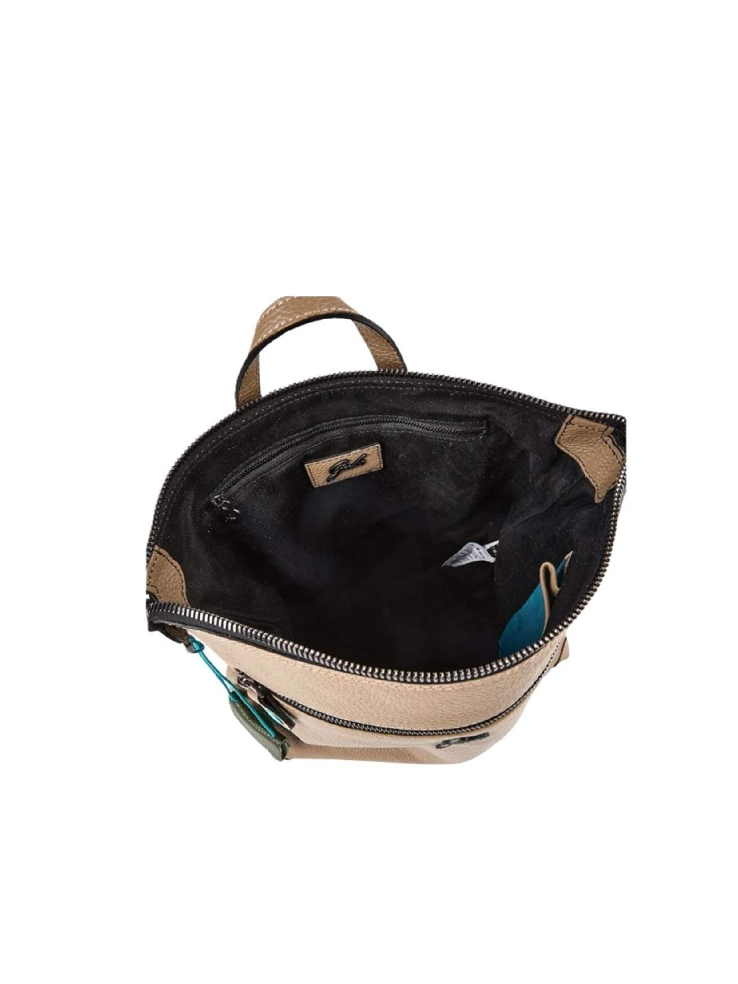 Zaino 'Lolita M zip bull black' di Gabs in beige