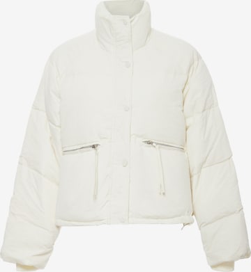 MYMO Between-season jacket in White: front