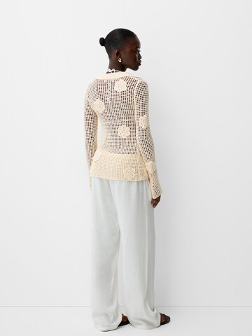 Cardigan Bershka en beige