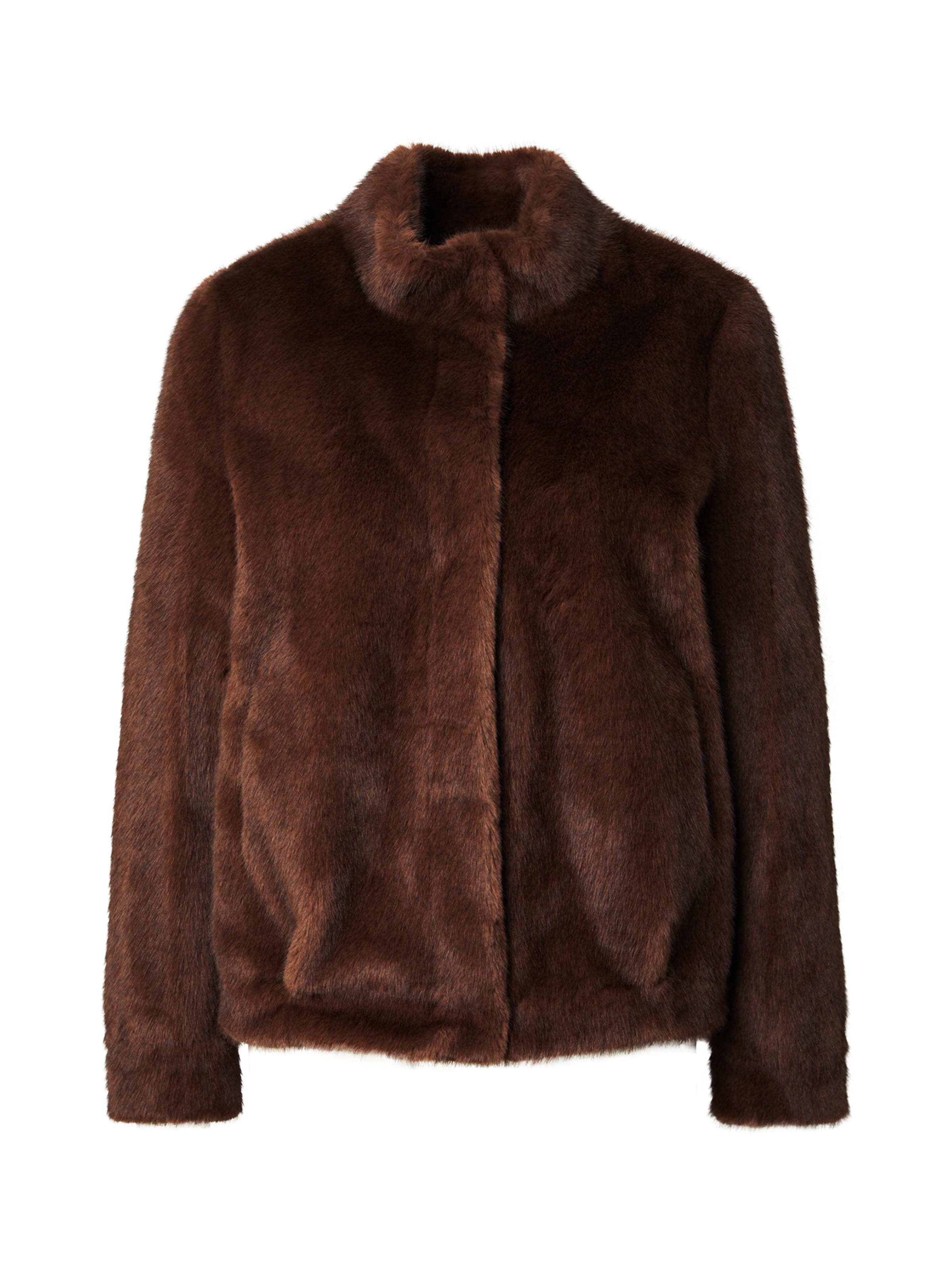 GUESS Преходно яке 'LUNA' в кафяво: отпред