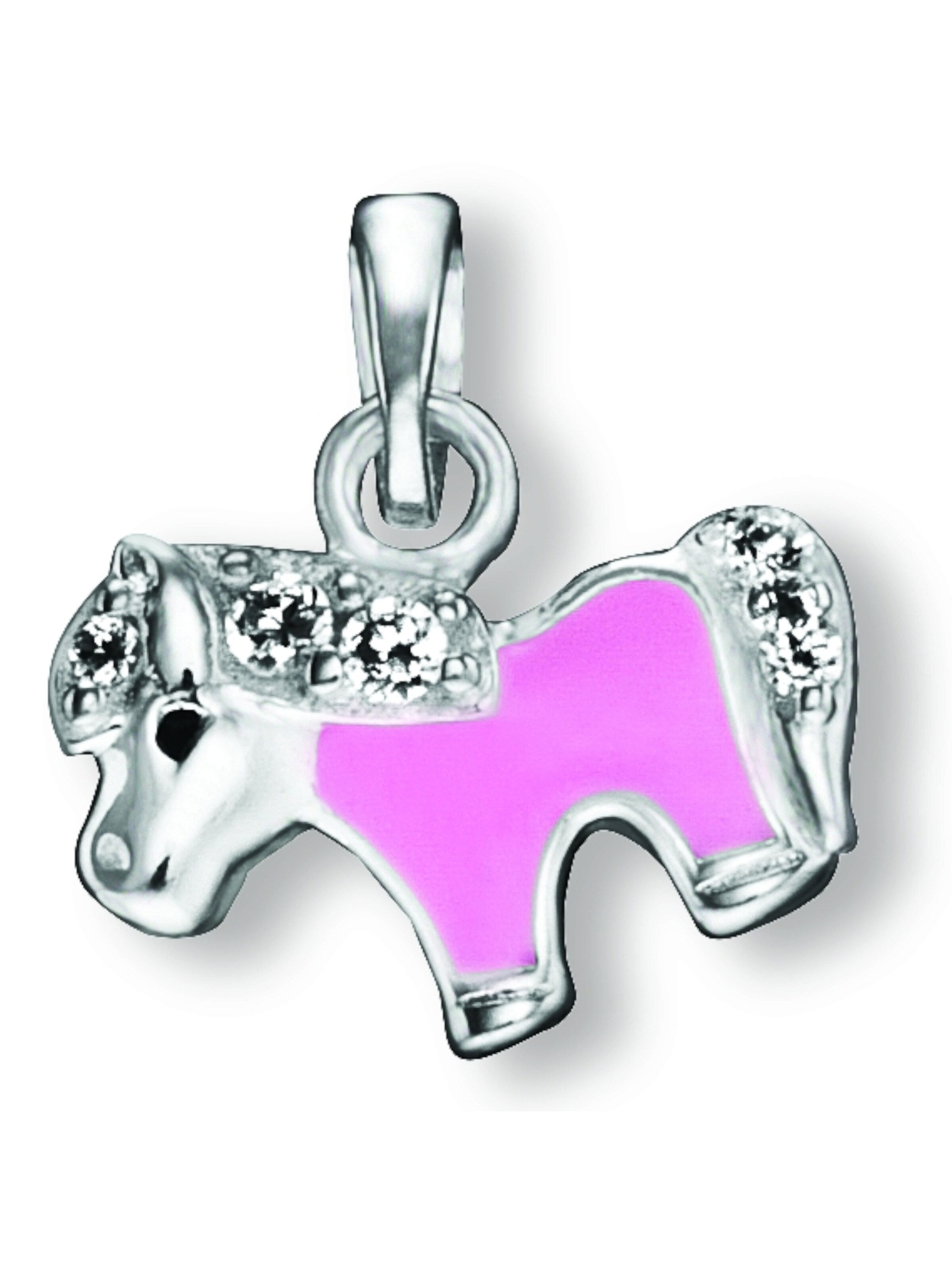 ONE ELEMENT Anhänger 'Ponny' in Silber: Vorderseite