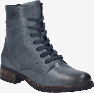 JOSEF SEIBEL Veterlaarsjes in Blauw: voorkant