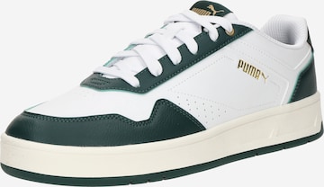 balta PUMA Sportbačiai be auliuko 'Court Classic': priekis