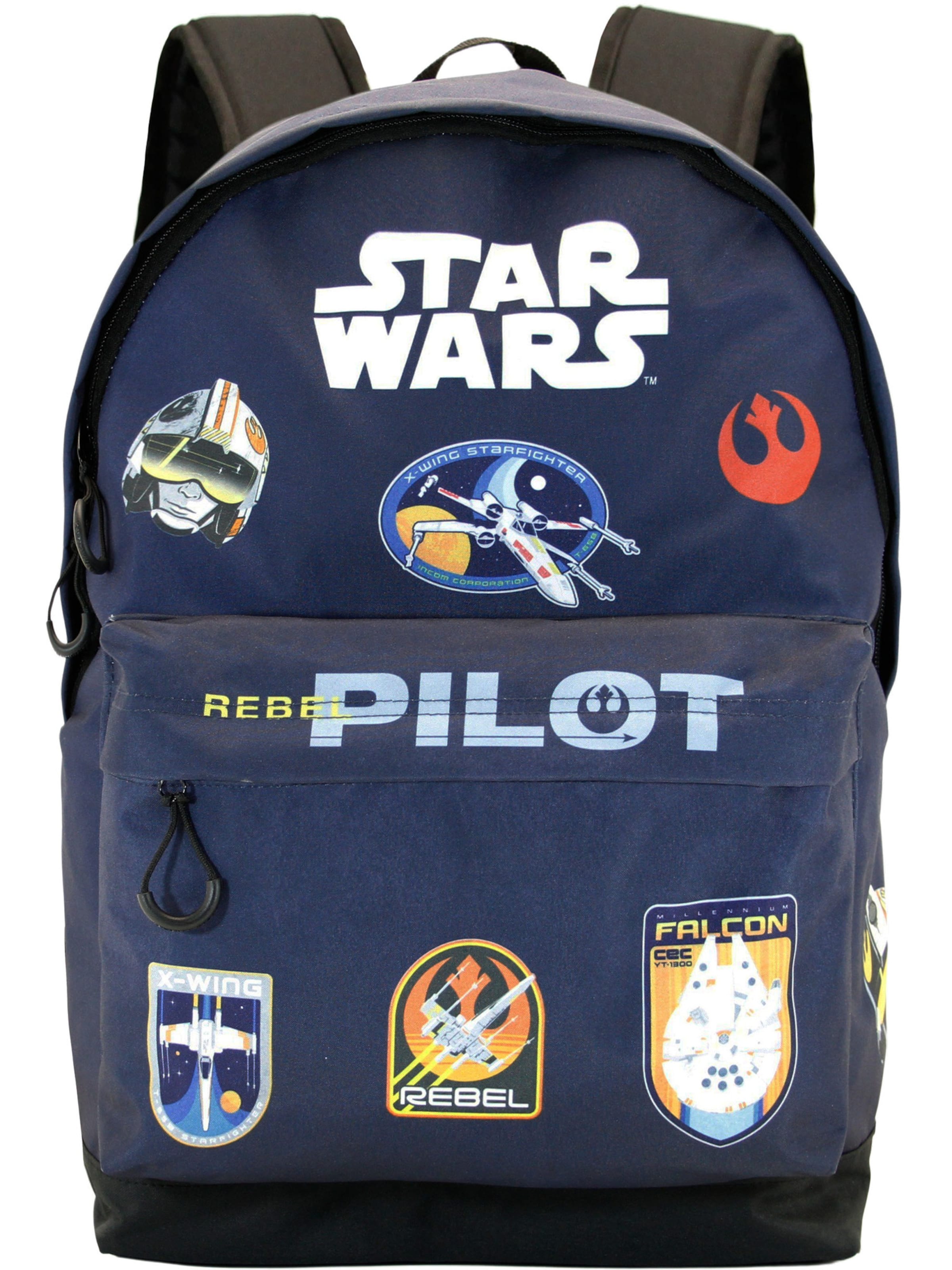 STAR WARS Backpack 'Pilot-Fan HS' in Blue: front