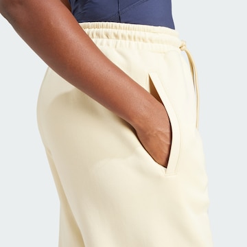 ADIDAS BY STELLA MCCARTNEY Tapered Workout Pants in Beige