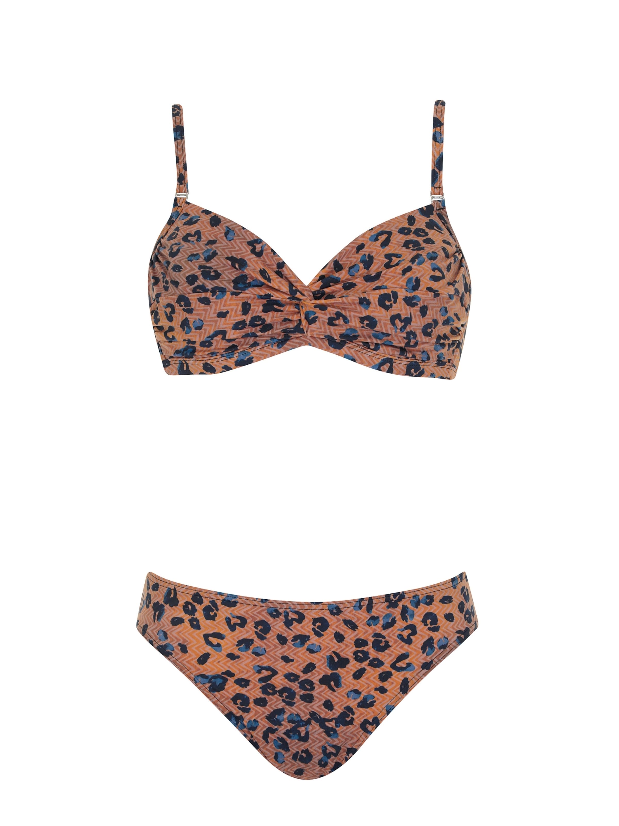 OLYMPIA T-shirt Bikini i brun: forside