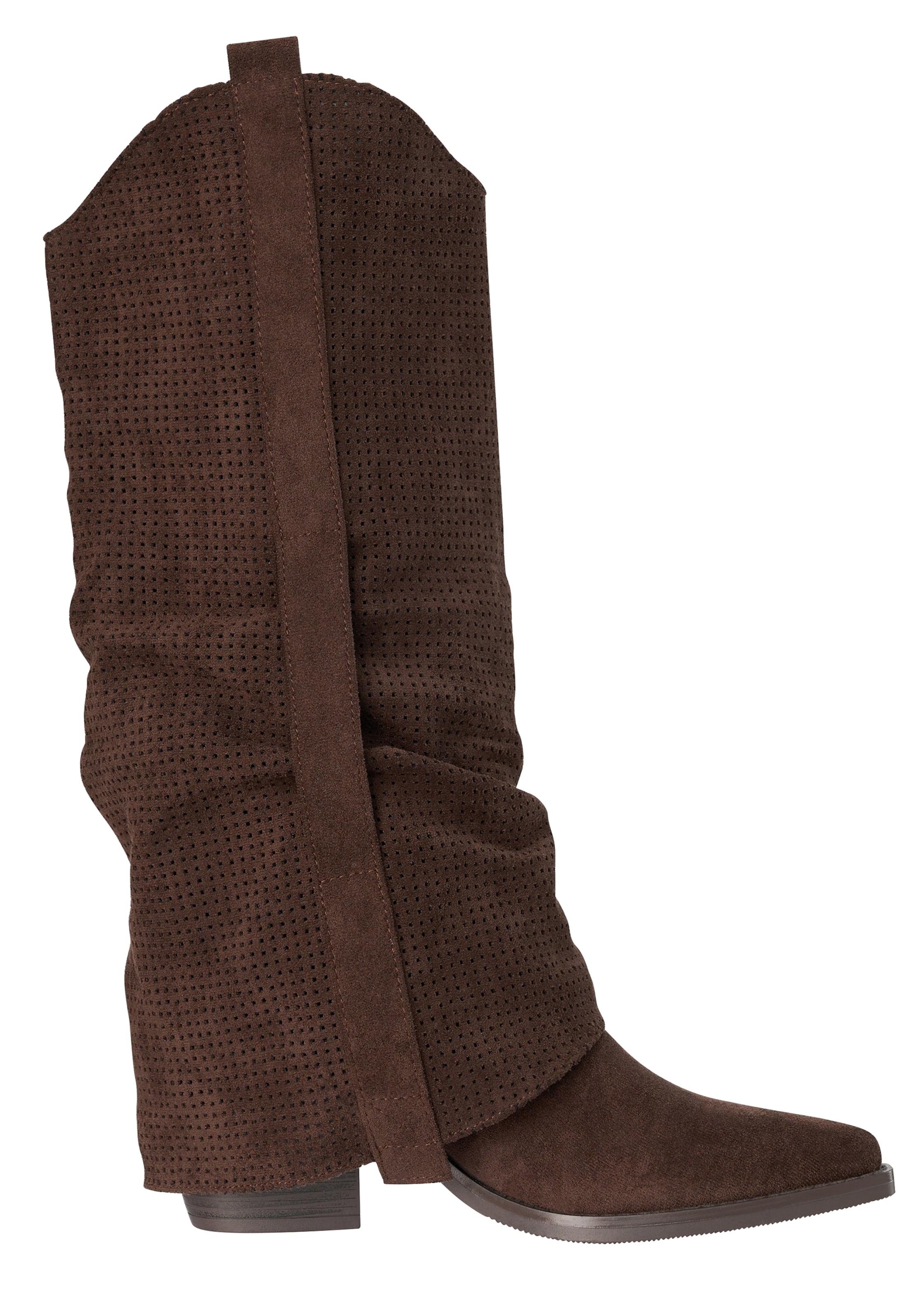 Salinyang Cowboy Boots in Brown