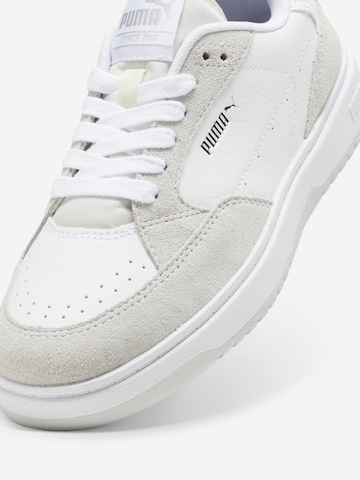 PUMA - Sapatilhas baixas 'Doublecourt Soft VTG' em branco